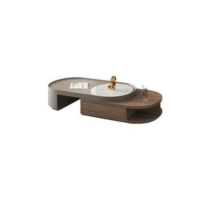 Retractable Wood Coffee Table