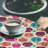 Bungalow Rose Sugar Skull Fitted Round Tablecloth Multicolor