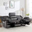 Canapé inclinable manuel l 83,80 po avec porte-gobelet rabattable