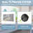 Akicon Stainless Steel 600 CFM Ducted (Vented) Wall Mounted Required Range Hood-101109988