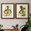 Tribal Vision I - ensemble de 2 peintures