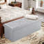 Repose-pieds standard capitonné de 43 po de largeur avec rangement-971185985