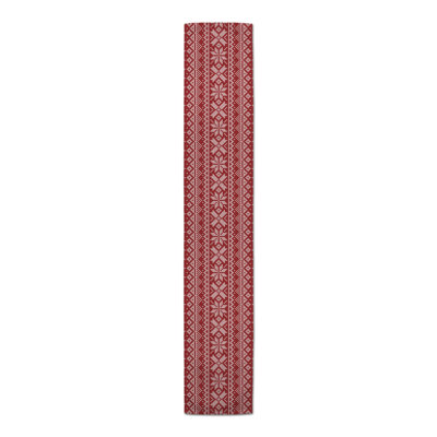 Cameron Knitted Snowflake Runner