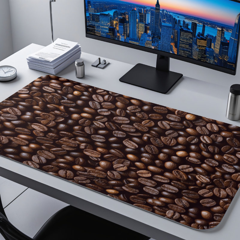 Polyester Desk Pad, 31.5x15.5
