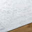 Grey Traditional Rug, Floral Stain Resistant Easy to Clean Rug For Living Room, Dining Room, Bedroom, Kitchen-1524227661