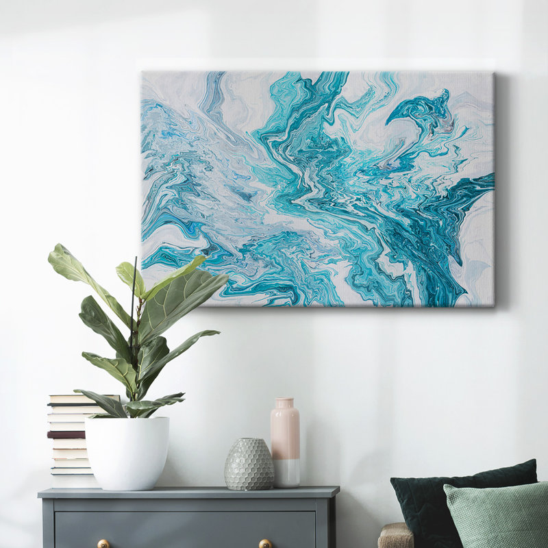 Toile tendue Tide, H 18 po x l 27 po