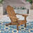 Dark Brown Wooden Chair For Outdoor, Foldable And Built To Last Outdoor - Made Of Strong Wood
