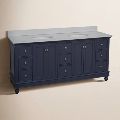 Ferdinand 72'' Double Bathroom Vanity with Top
