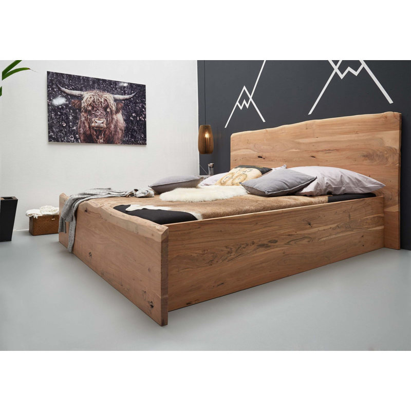Solid Wood Bed, Super King (6')