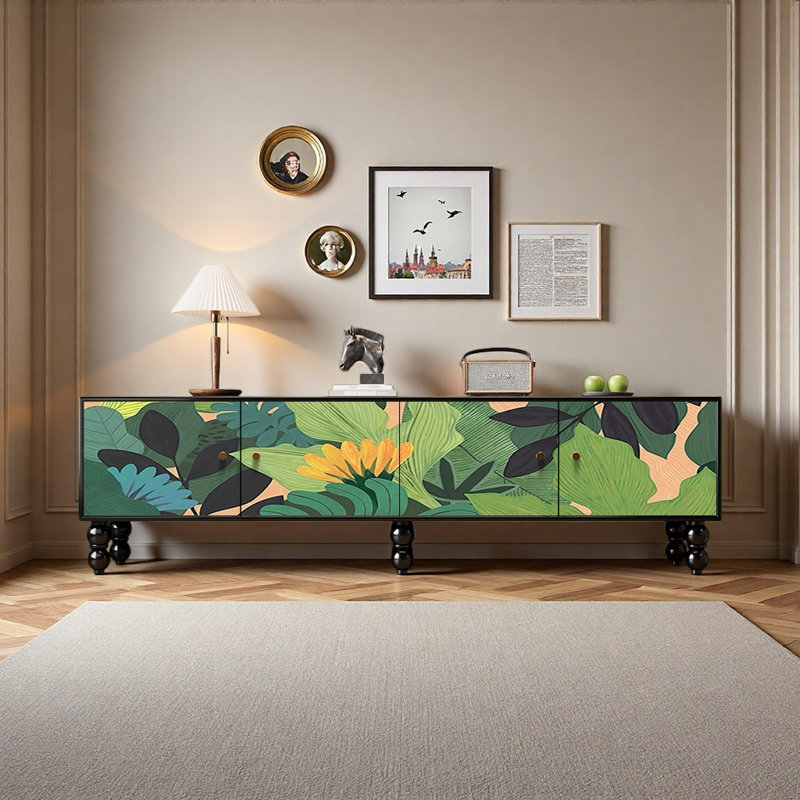 French Medieval Style TV Stand