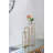 8.5X2.8X15.3 Oversized Pedestal Beaker Vase