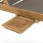Woehler 198cm Long Reclining Teak Single Chaise