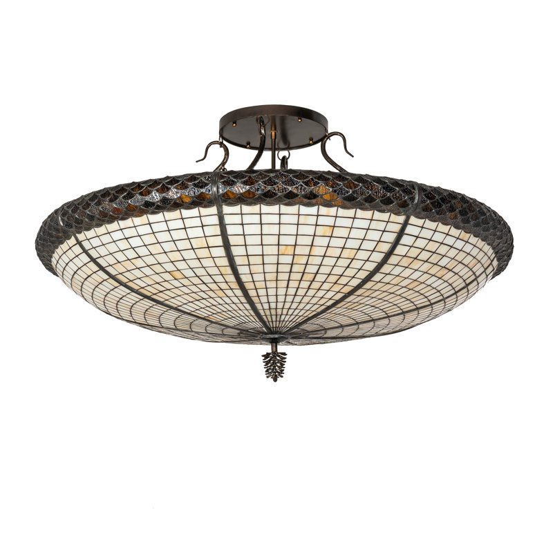 Pinecone Flush Mount