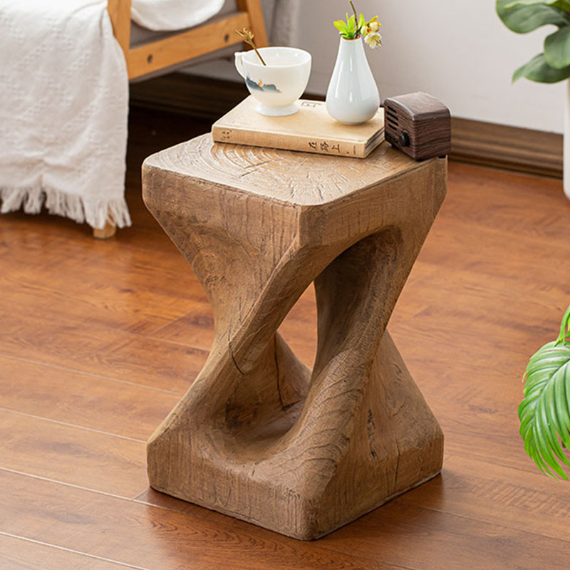 Table de bout en bois manufacturé moderne