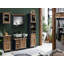 Goodson Elm Solid Wood Bracket Shelf with Drawer