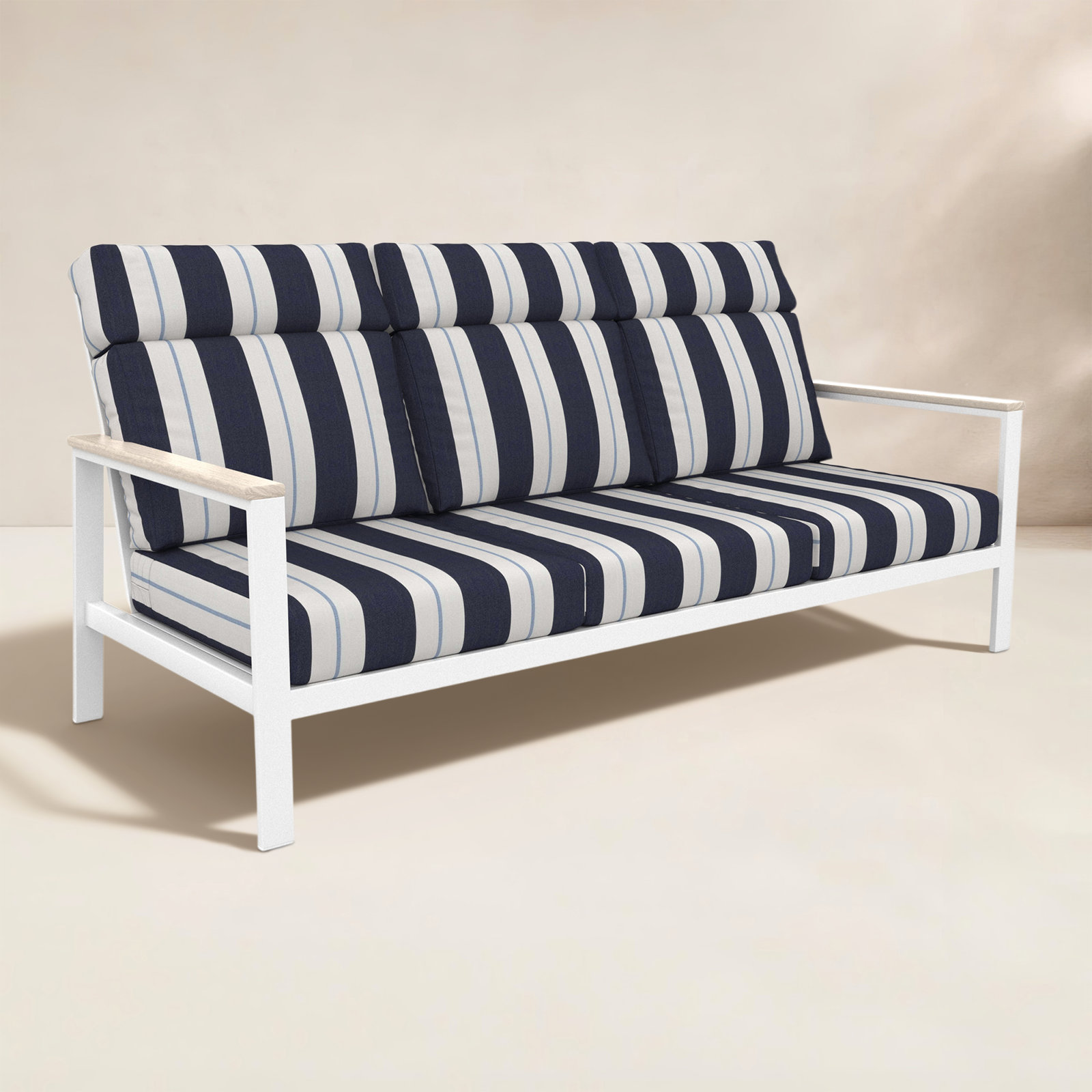 Townsend 80" Sunbrella® Patio Sofa, Sunbrella Relate Harbor