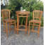 Prairie Grove Outdoor Teak Bar Stool