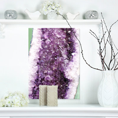 " Purple Precious Stones "