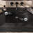 48" Zero Hole Vanity Sink Top in Matte Black
