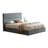 Upholstered Platform Bed with Hydraulic Lift Storage, Padded Headboard, No Box Spring Needed-2113087381-2113087379