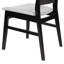 Ensemble de 2 chaises de salle à manger de style Mid-Century moderne avec des pieds en bois d'hévéa durables et un revêtement confortable pour un décor élégant-1004642611-1004642610