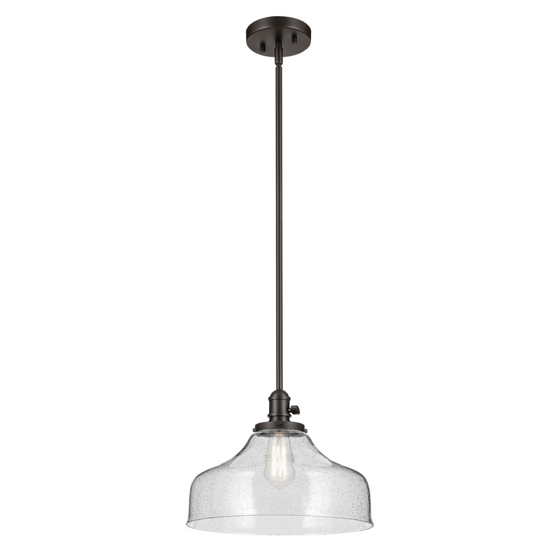 Luminaire suspendu 1 lumière 11,25 po, Bronze