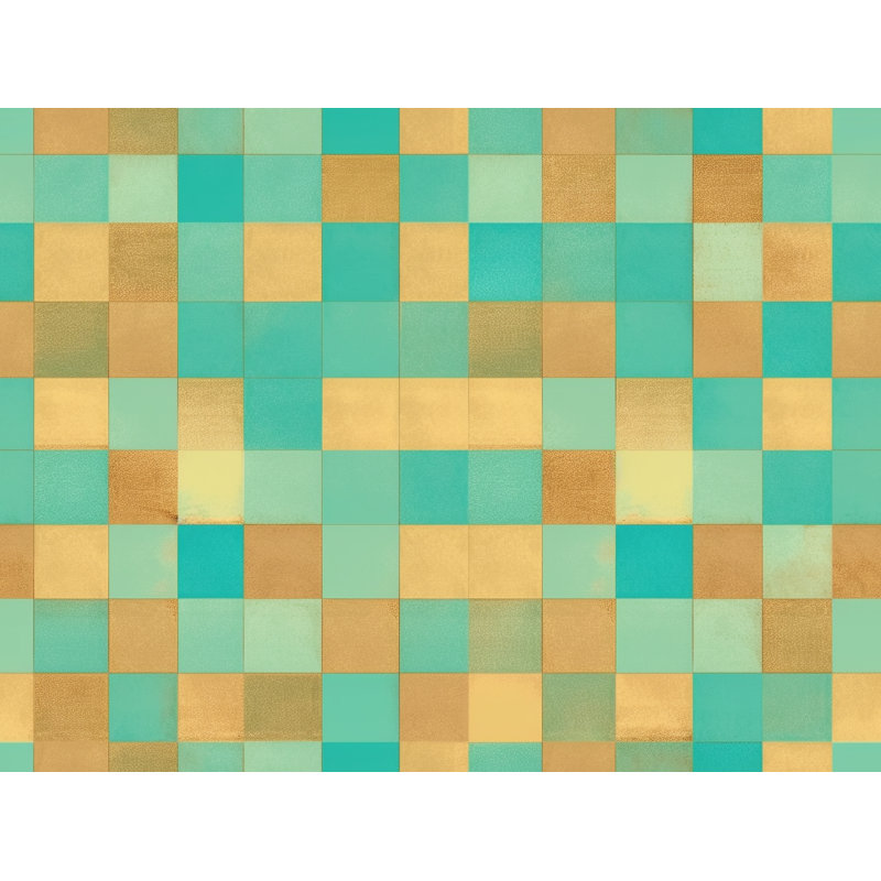 Édredon à carreaux, Édredon simple