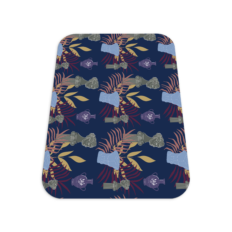 Nasiem Hard Floor Rectangular Chair Mat, 100 x 140cm