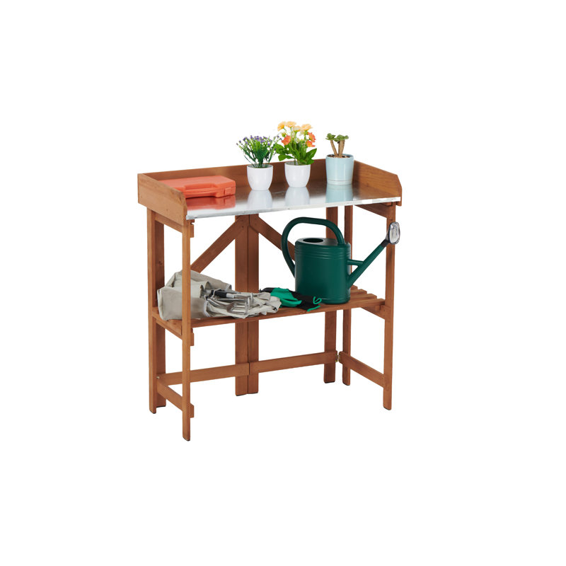 Banc de jardin pliable pour l'extérieur en bois massif pliable