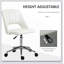 Chaise de bureau rembourrée en polyester, pivotante, réglable en hauteur, avec roulettes-1102690216