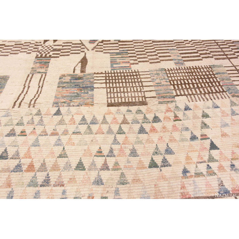 One-of-a-Kind 12'6" X 14' Hand Knotted Area Rug