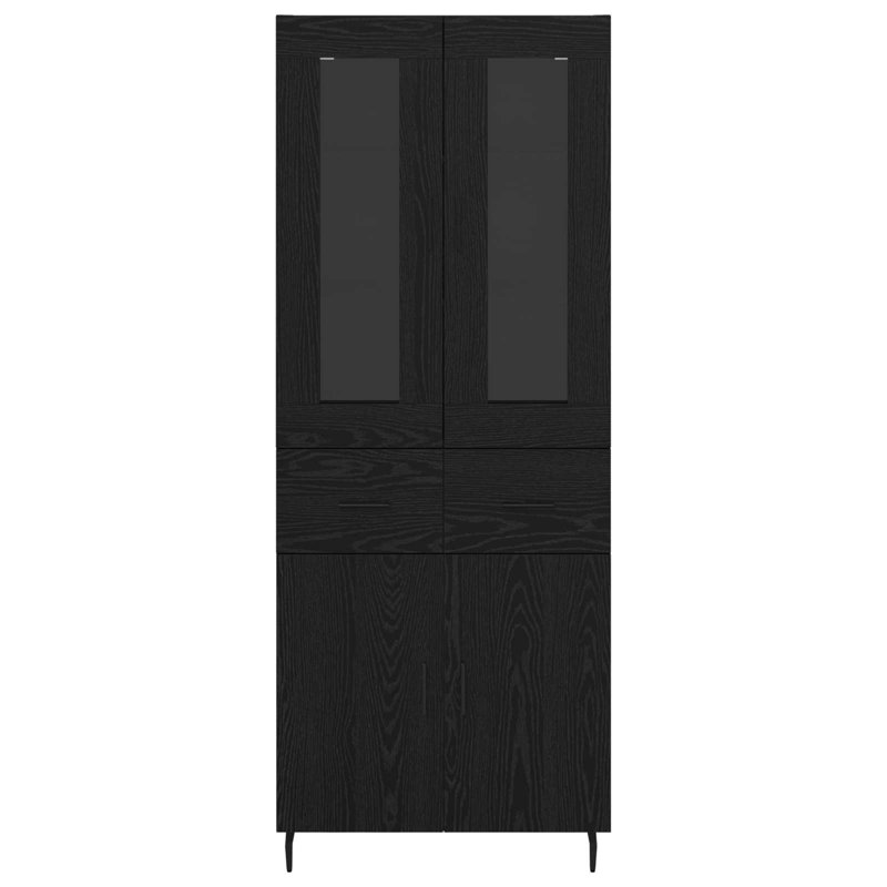 69.5cm Sideboard, Black Oak