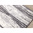 Bose Grey White Abstract High-Traffic Performance Rug
