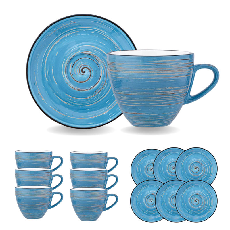 Wilmax Colourboom 14cm Saucer, Blue
