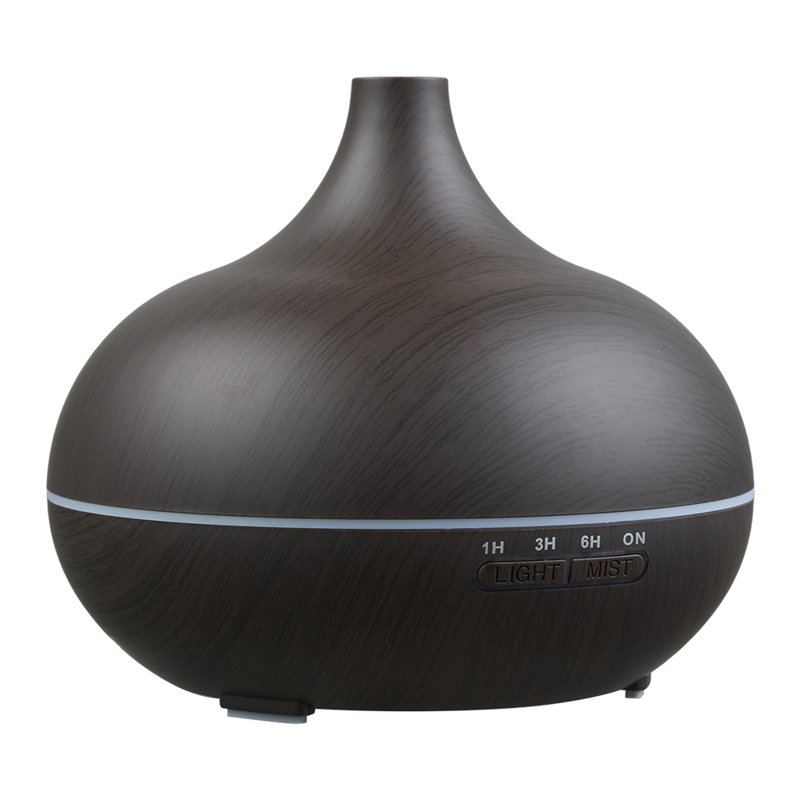 Wood Grain Ultrasonic Essential Oil Diffuser