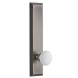 Grandeur Fifth Avenue Tall Plate Passage with Hyde Park Door Knob