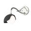 Brooklyn 1 - Light Hardwired Armed Sconce-66152228-66152214