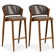 Brasia 29.72" Patio Bar Stool with Cushion