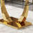 Bertold Glass Top Dining Table
