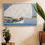 LAC SAILING, reproduction d'art sur toile encadrée-93392477-93392478