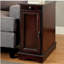 Table d'appoint / armoire de chevet moderne de style transitionnel moderne 1 pièce avec rangement USB et cerise-1459596680