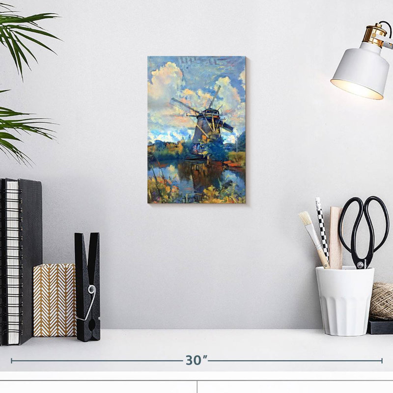 Lilie Amsterdam Windmill, 12" H x 8" W