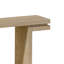Console en placage de bois véritable, table de canapé minimaliste derrière le canapé pour l'entrée, le couloir, le salon, le bureau personnel-1304521089