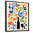 Toile avec cadre flottant noir sélectionné