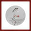 Contemplation in Autumn Bird by Ban Shan - Single Picture Frame Print on Paper-1222818438