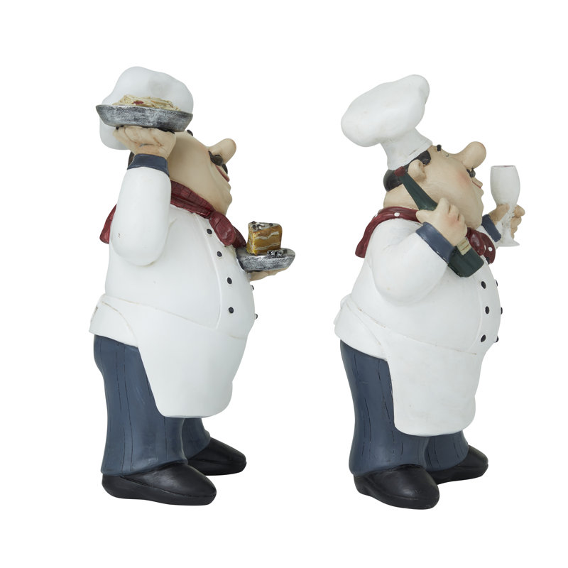 Ensemble de 2 figurines en polystone Millsté
