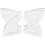 Médaillon de plafond contemporain en PVC de qualité architecturale 34 po x P 7 po x P 12 3/4 po x P 1 po Cosmo-36076158