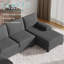 Canapé modulaire rembourré 3 pièces 3 pièces-1913552164