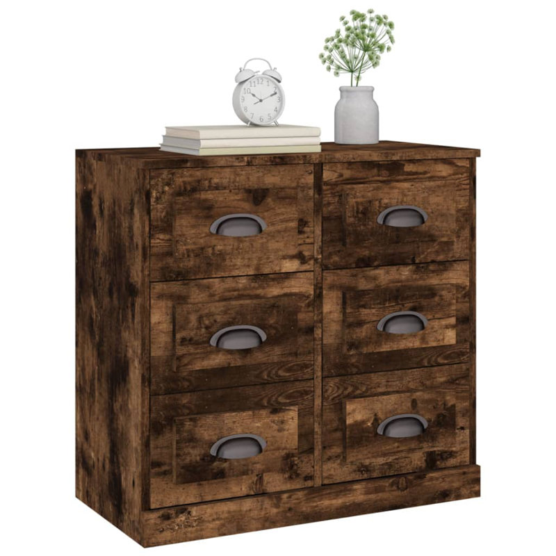 Dauntsey 70 Cm Wide Sideboard, Smoked Oak
