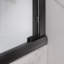 Strada 44 - 48 x 76 "Porte de douche coulissante sans cadre 3/8" en verre trempé transparent-111472684